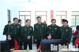 Viện Nghiên cứu 486 (Bộ Tư lệnh 86) bàn giao phòng tin học, ra mắt mô hình “Tin học cho em” tại Lạng Sơn